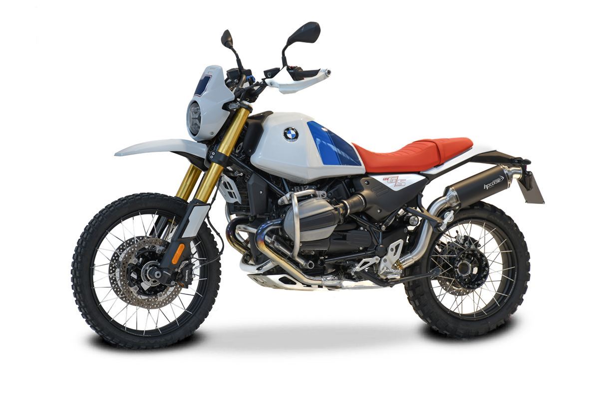 HP Corse SP-1 EVO für BMW R 12 G/S – Italienischer Sound, kompromissloses Design