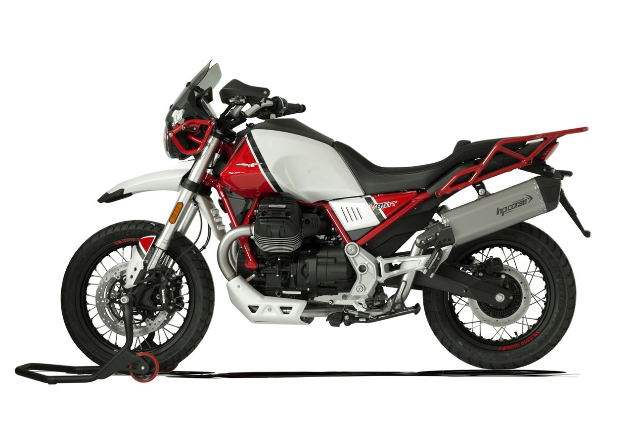 SPS Carbon Endschalldämpfer - Moto Guzzi V85 TT - HPCorse