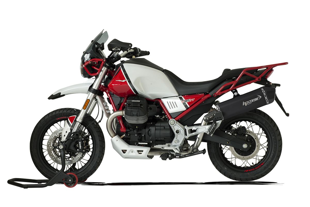 SPS Carbon Endschalldämpfer - Moto Guzzi V85 TT - HPCorse