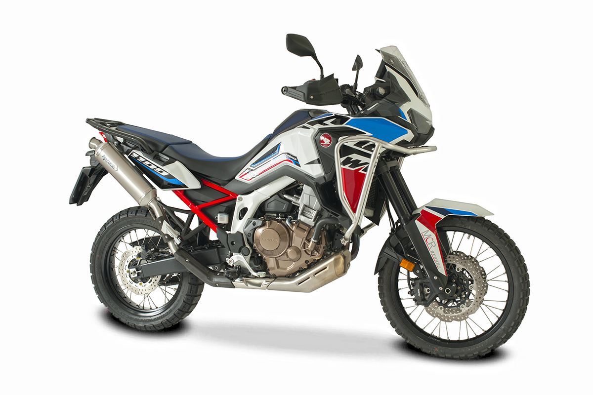SP-1 Endschalldämpfer hoch - Honda CRF 1100 L Africa Twin - HPCorse