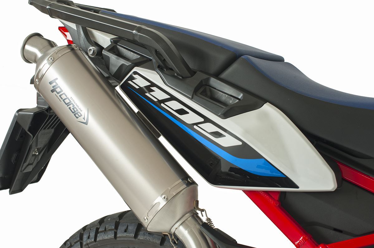 SP-1 Endschalldämpfer hoch - Honda CRF 1100 L Africa Twin - HPCorse
