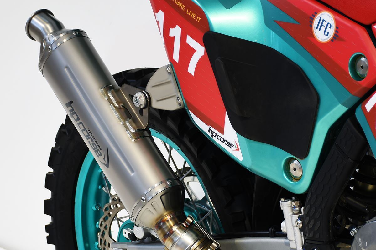 SP-2 Endschalldämpfer titan - KOVE 450 RALLY - HPCorse
