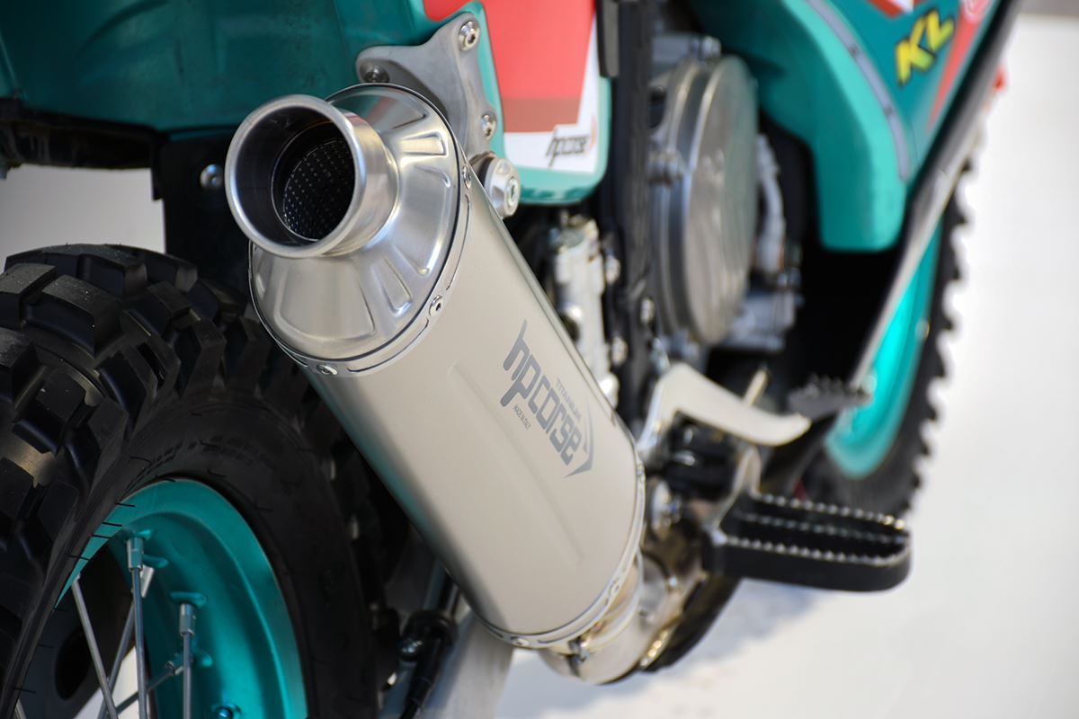 SP-2 Endschalldämpfer titan - KOVE 450 RALLY - HPCorse