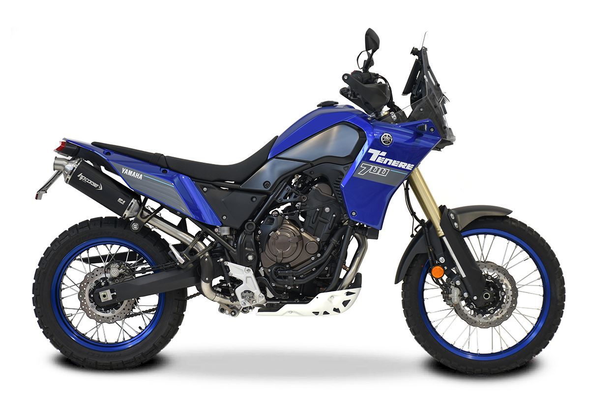 SP-2 Endschalldämpfer hoch - Yamaha Tenere 700 - HPCorse