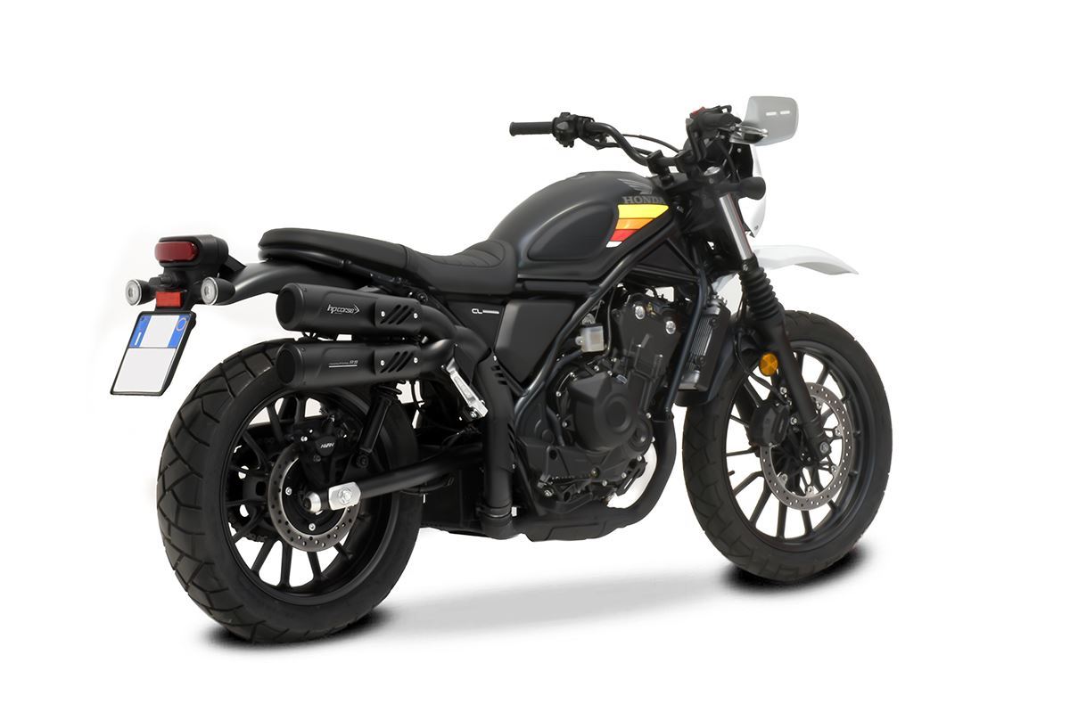 Hydroform RS Endschalldämpfer high ceramic schwarz - Honda CL500 - HPCorse