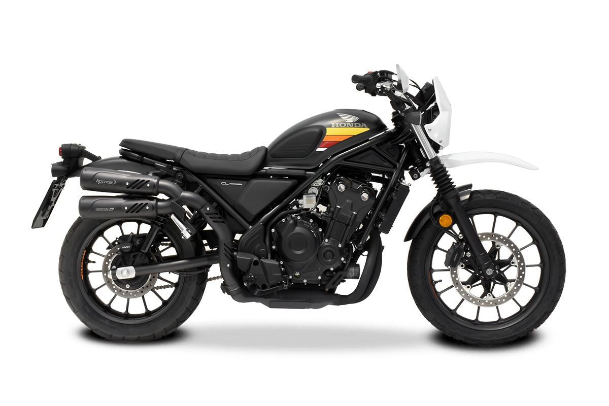 Hydroform RS Endschalldämpfer high ceramic schwarz - Honda CL500 - HPCorse