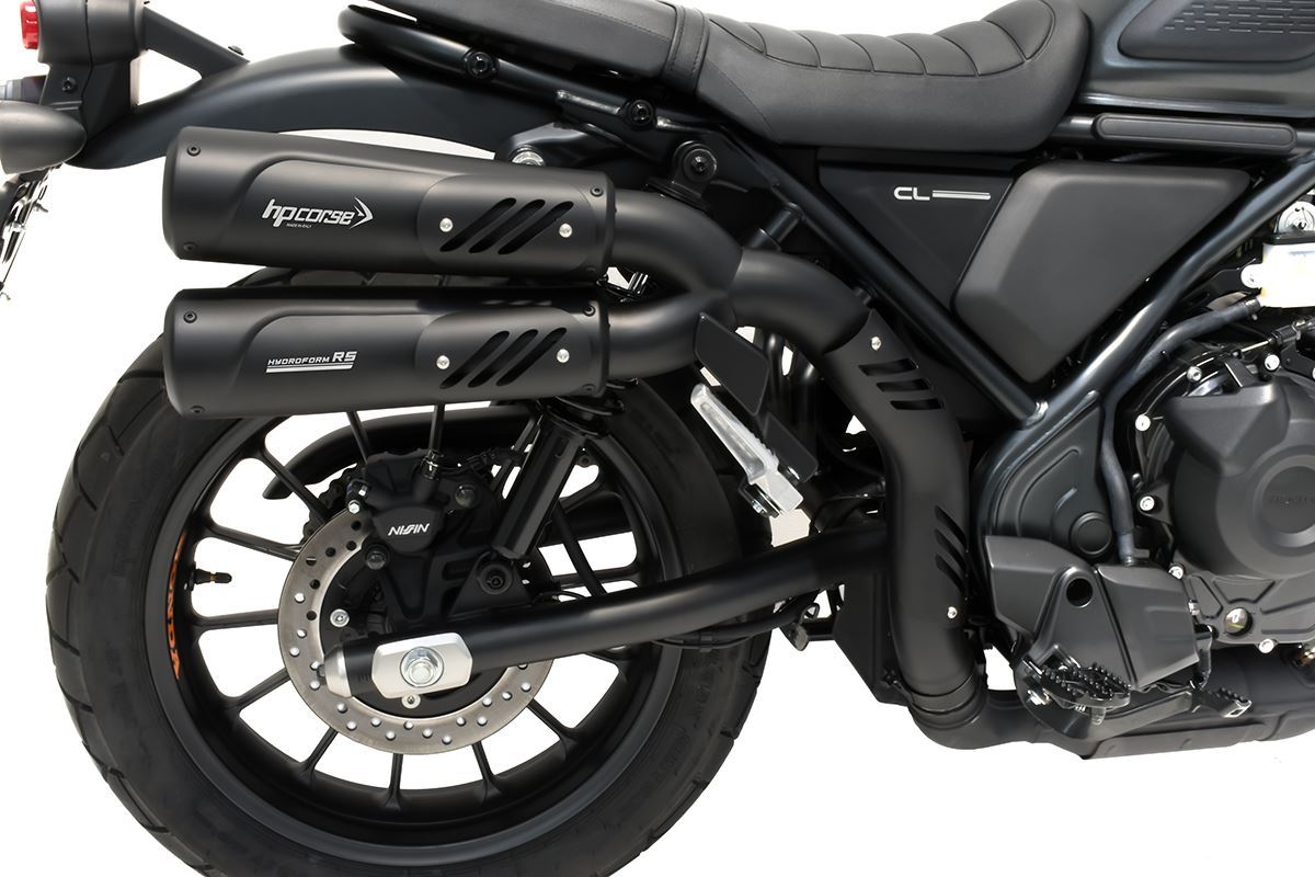 Hydroform RS Endschalldämpfer high ceramic schwarz - Honda CL500 - HPCorse