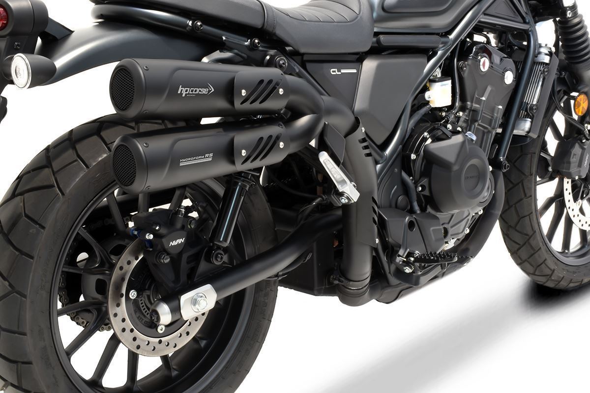 Hydroform RS Endschalldämpfer high ceramic schwarz - Honda CL500 - HPCorse