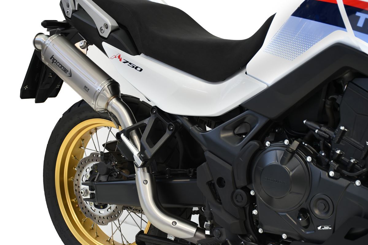 SP-2 Endschalldämpfer hoch - Honda Transalp XL750 - HPCorse