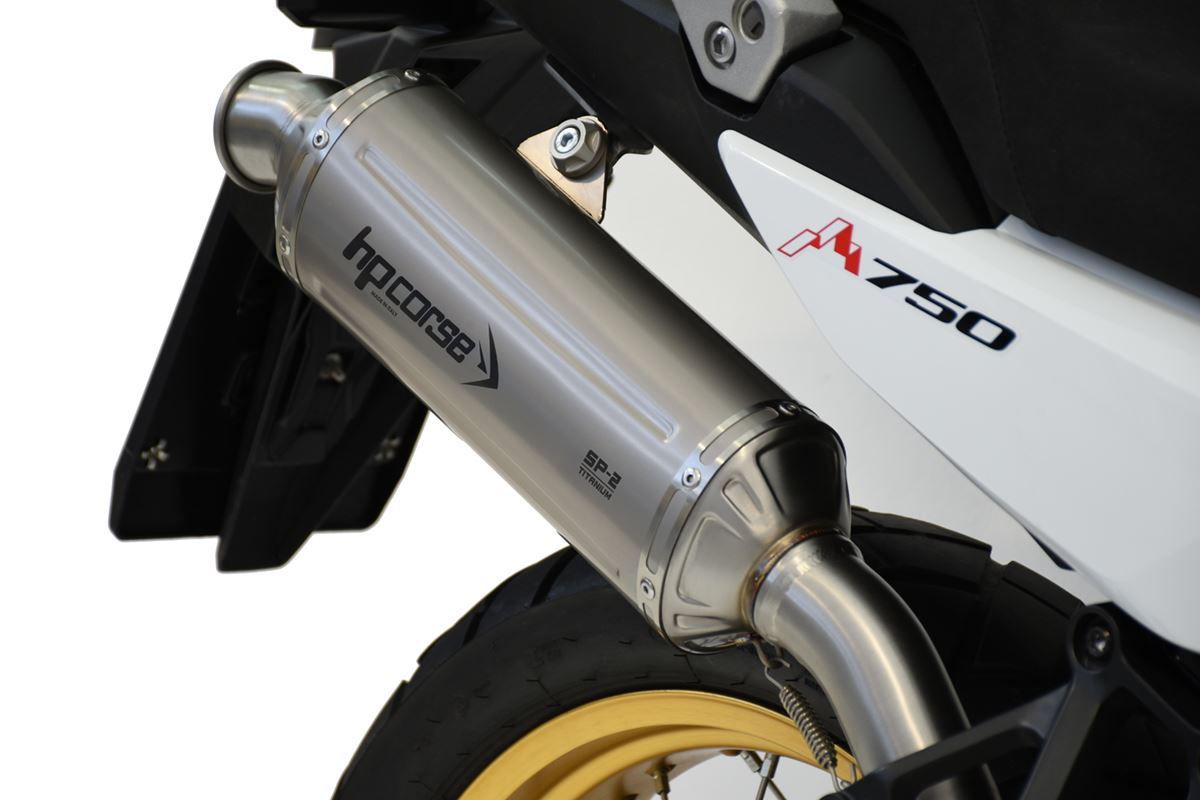 SP-2 Endschalldämpfer hoch - Honda Transalp XL750 - HPCorse