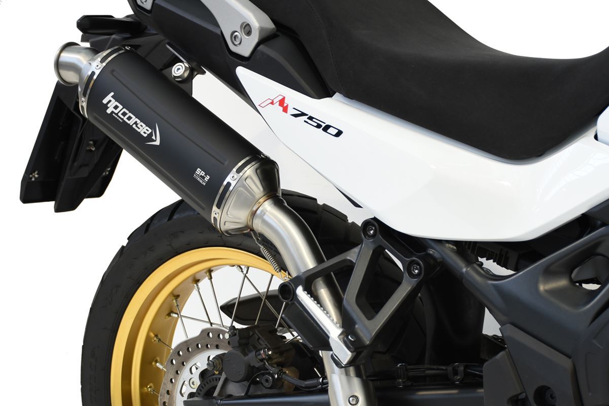 SP-2 Endschalldämpfer hoch - Honda Transalp XL750 - HPCorse