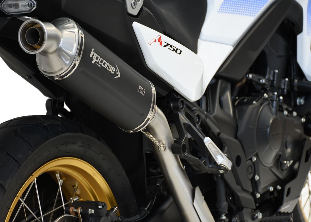 SP-2 Endschalldämpfer hoch - Honda Transalp XL750 - HPCorse