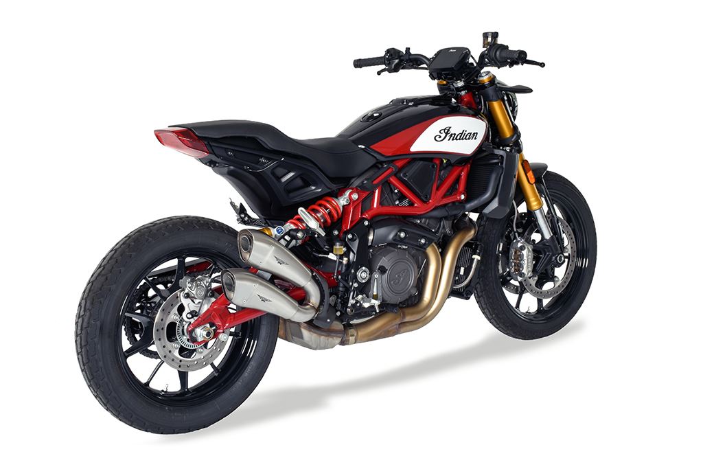 Hydroform Short Endschalldämpfer satiniert - INDIAN® - FTR® - HPCorse
