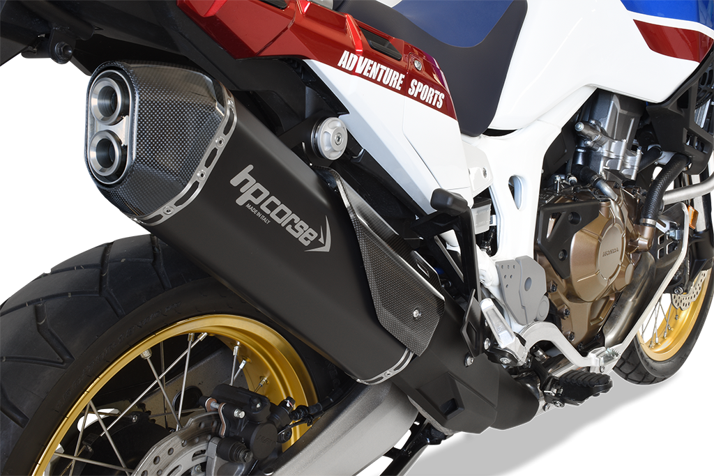 SPS Carbon Endschalldämpfer - Honda Africa Twin CRF 1000 L - HPCorse