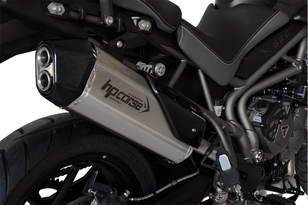 SPS Carbon Endschalldämpfer - Triumph Tiger 800 - HPCorse