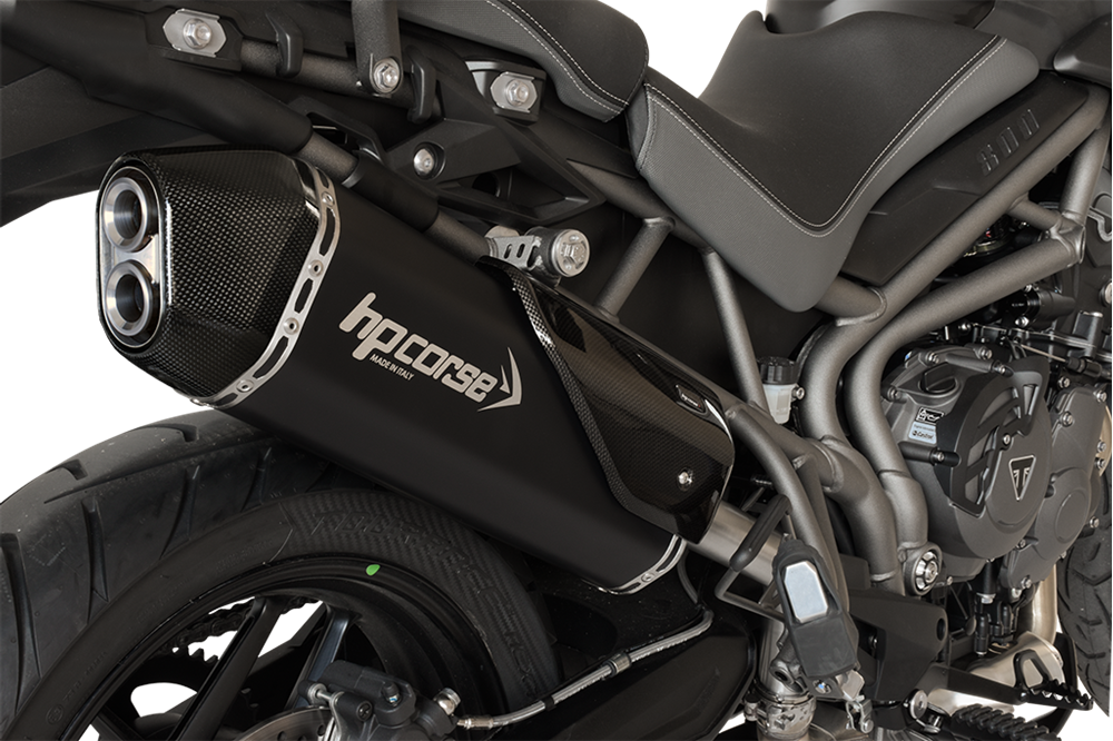 SPS Carbon Endschalldämpfer - Triumph Tiger 800 - HPCorse