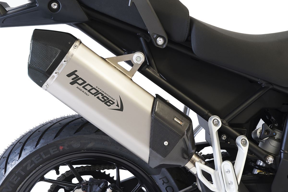 SPS Carbon Endschalldämpfer - Triumph Tiger 850/900 - HPCorse
