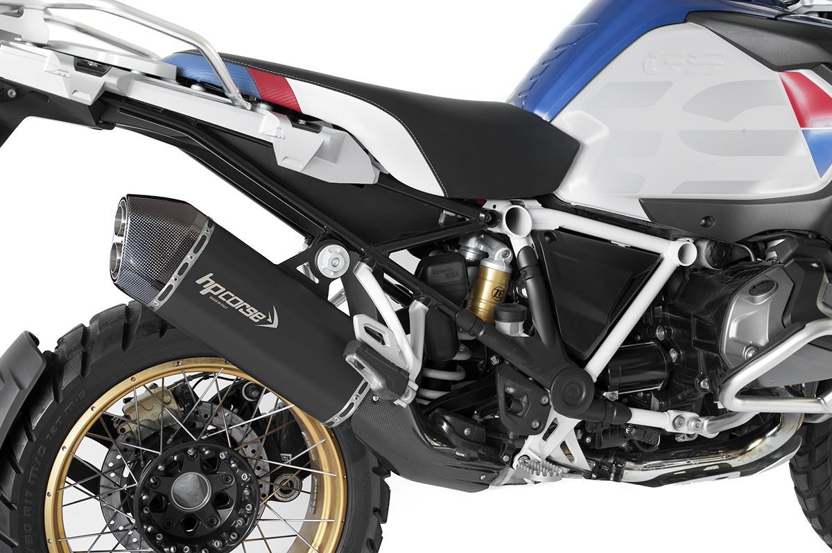 SPS Carbon Endschalldämpfer kurz - BMW R 1250 GS & ADV - HPCorse