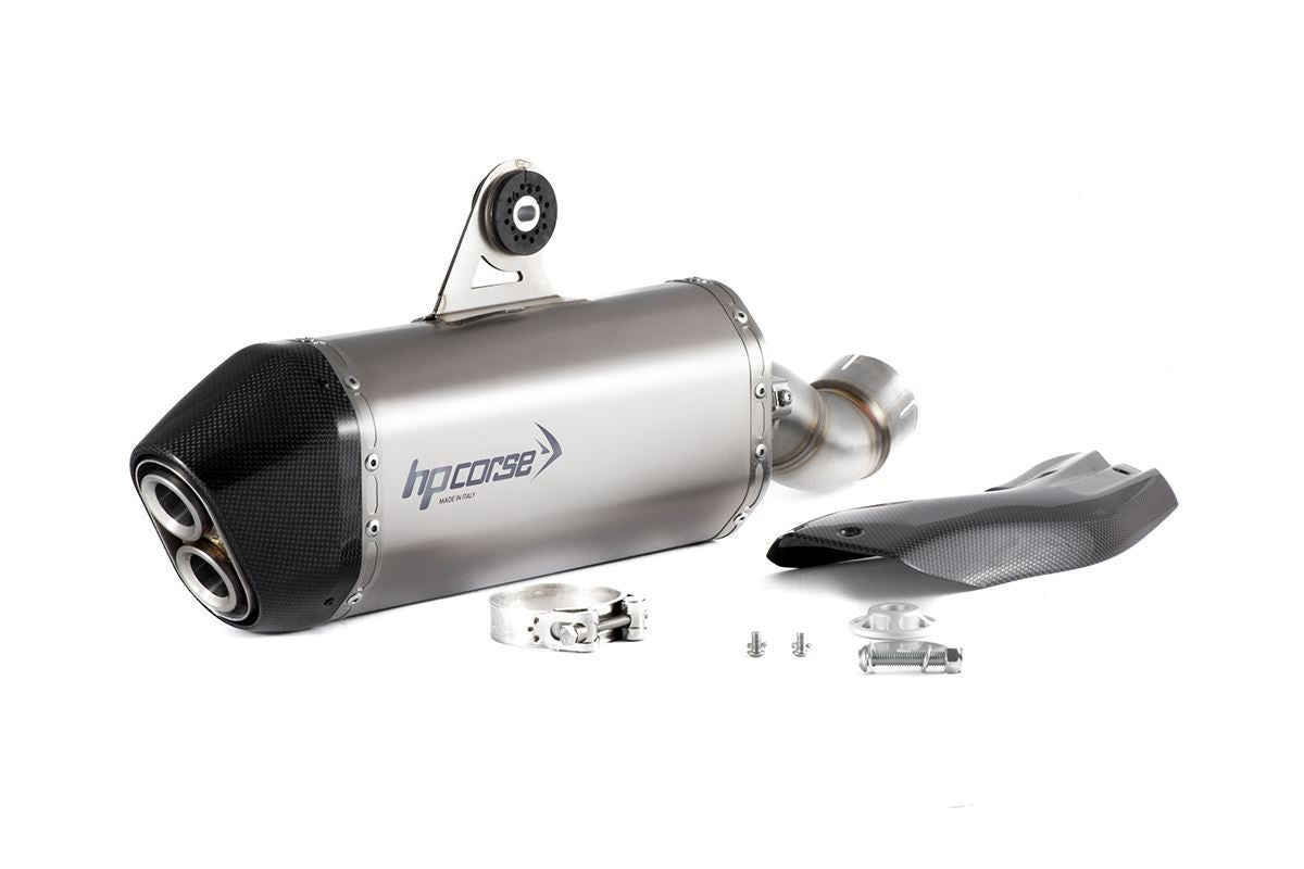SPS Carbon Endschalldämpfer kurz - BMW R 1250 GS & ADV - HPCorse