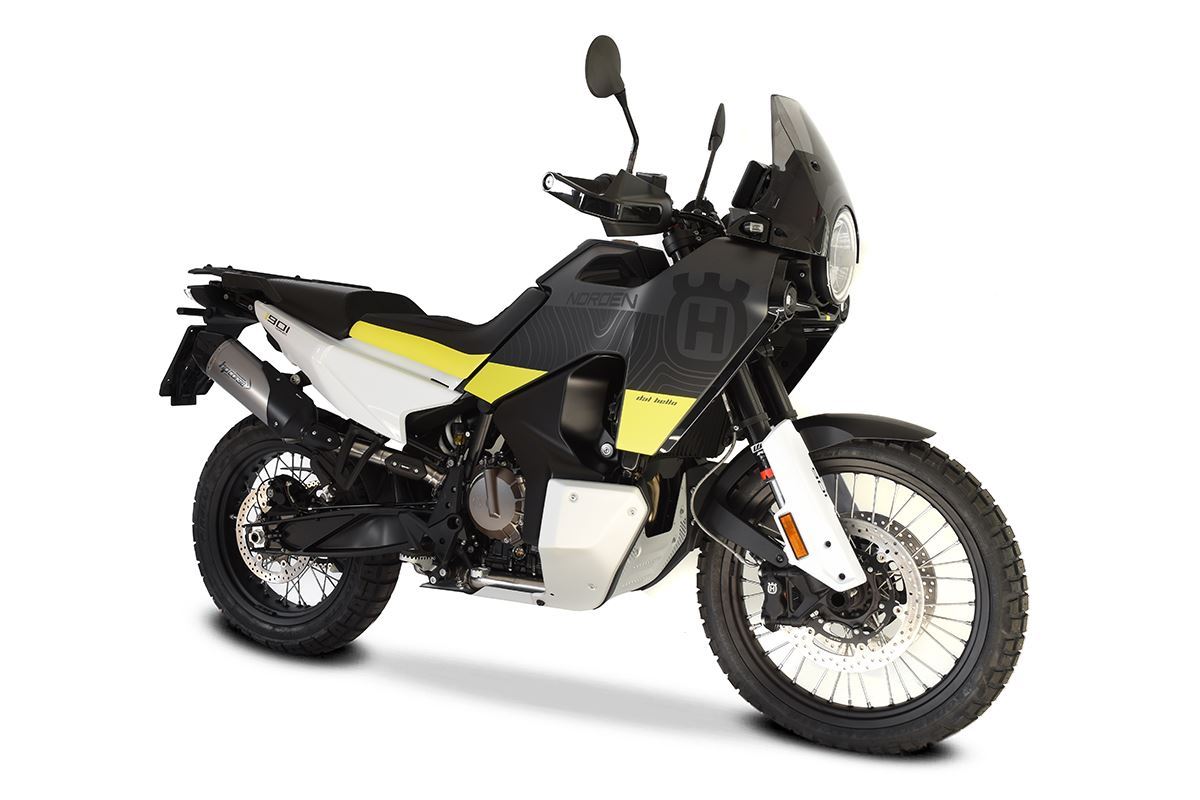SP-1 Carbon Endschalldämpfer - Husqvarna Norden 901 - HPCorse