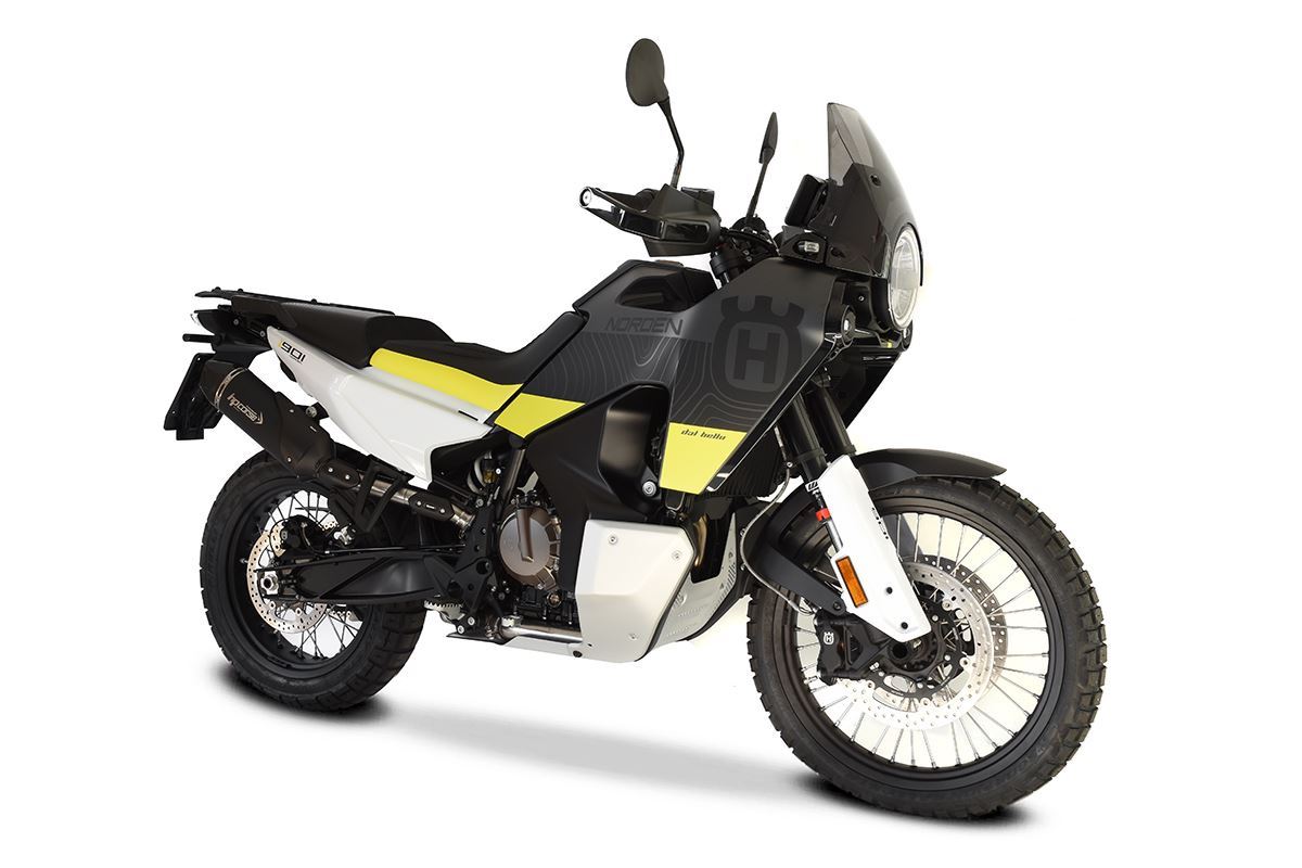 SP-1 Carbon Endschalldämpfer - Husqvarna Norden 901 - HPCorse