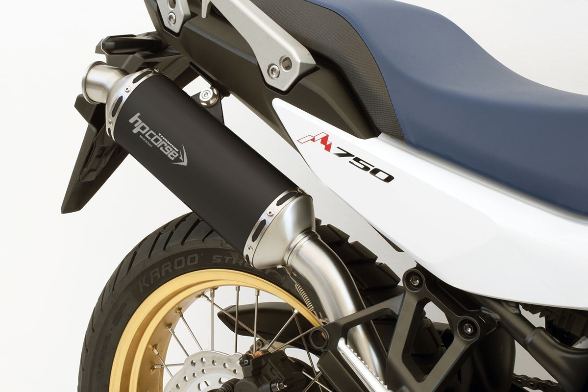 Der neue Titan Slip-On Auspuff für die Honda Transalp 750 – Mehr Sound, mehr Power, mehr Stil