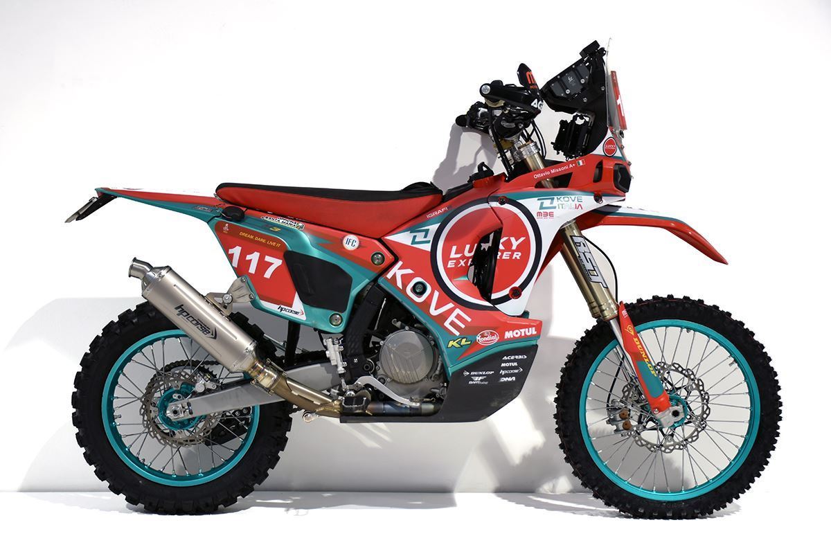 JETZT EURO 5+ HOMOLOGIERT: HP CORSE SP-2 FÜR DIE KOVE 450 RALLY