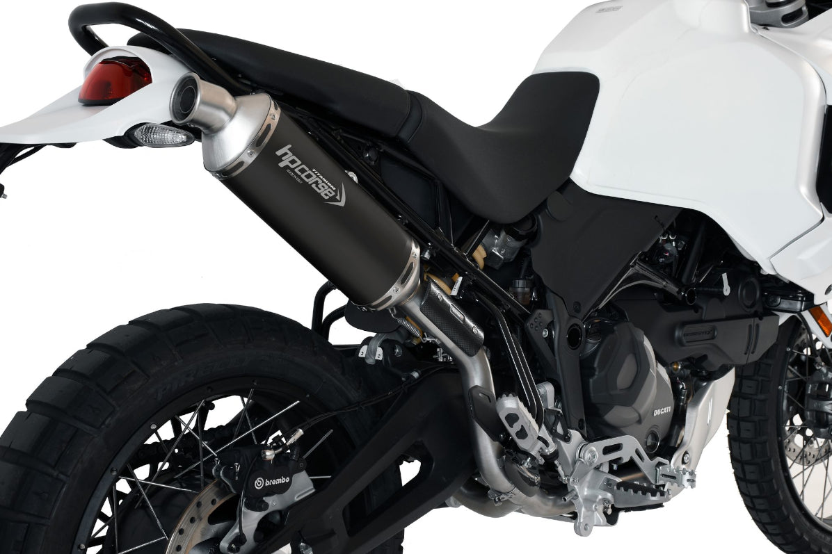 Abenteuerlust trifft auf Leistung: Neue HP Corse Auspuffanlagen für die Ducati Desert X