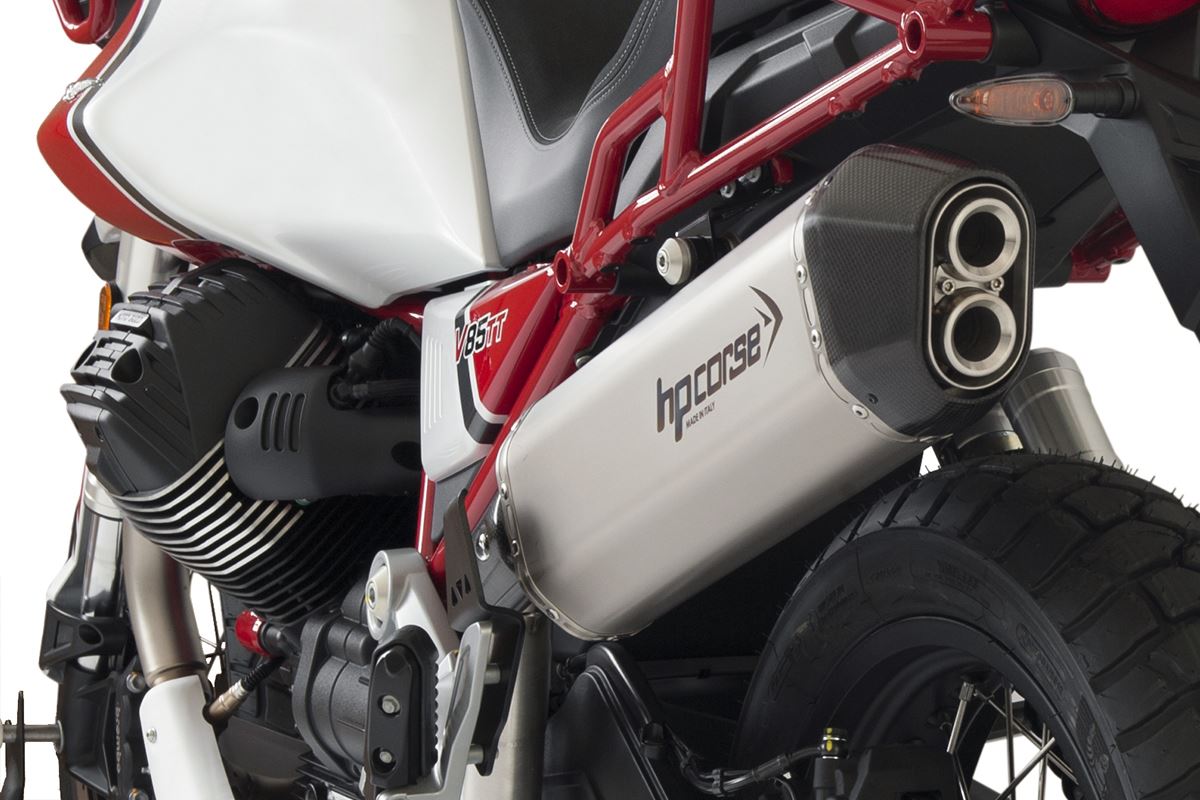 SPS Carbon Endschalldämpfer - Moto Guzzi V85 TT - HPCorse