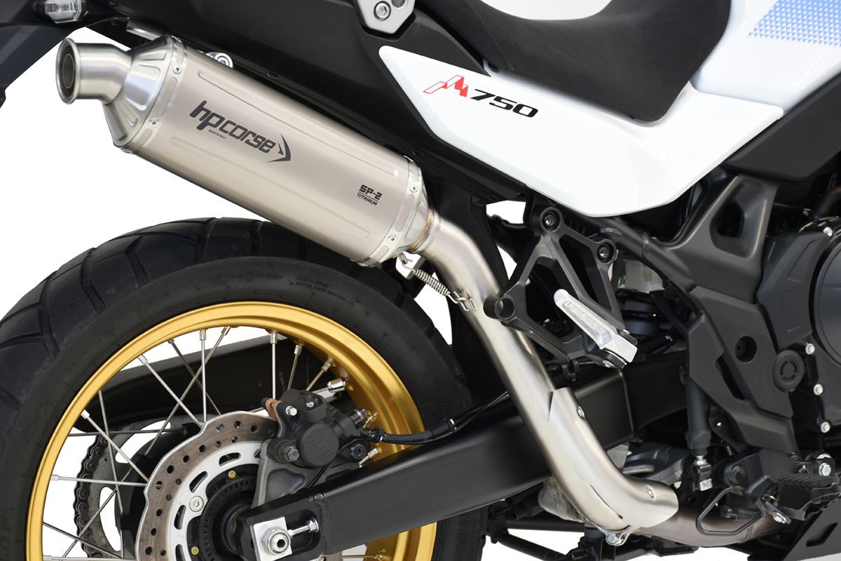 SP-2 Endschalldämpfer hoch - Honda Transalp XL750 - HPCorse