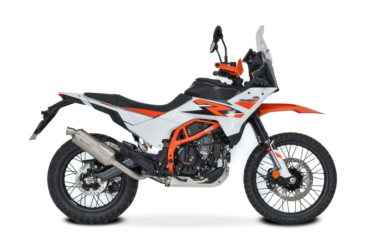 SP-1 EVO Endschalldämpfer TITAN - KTM 390 Adventure - HPCORSE
