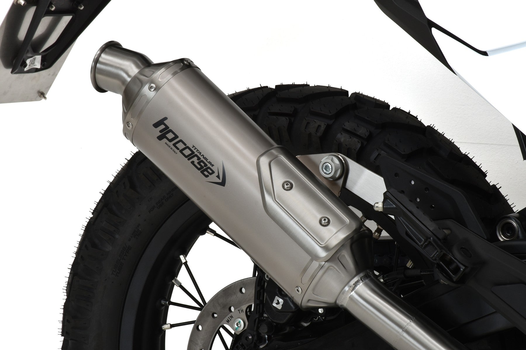 SP-1 EVO Endschalldämpfer TITAN - KTM 390 Adventure - HPCORSE