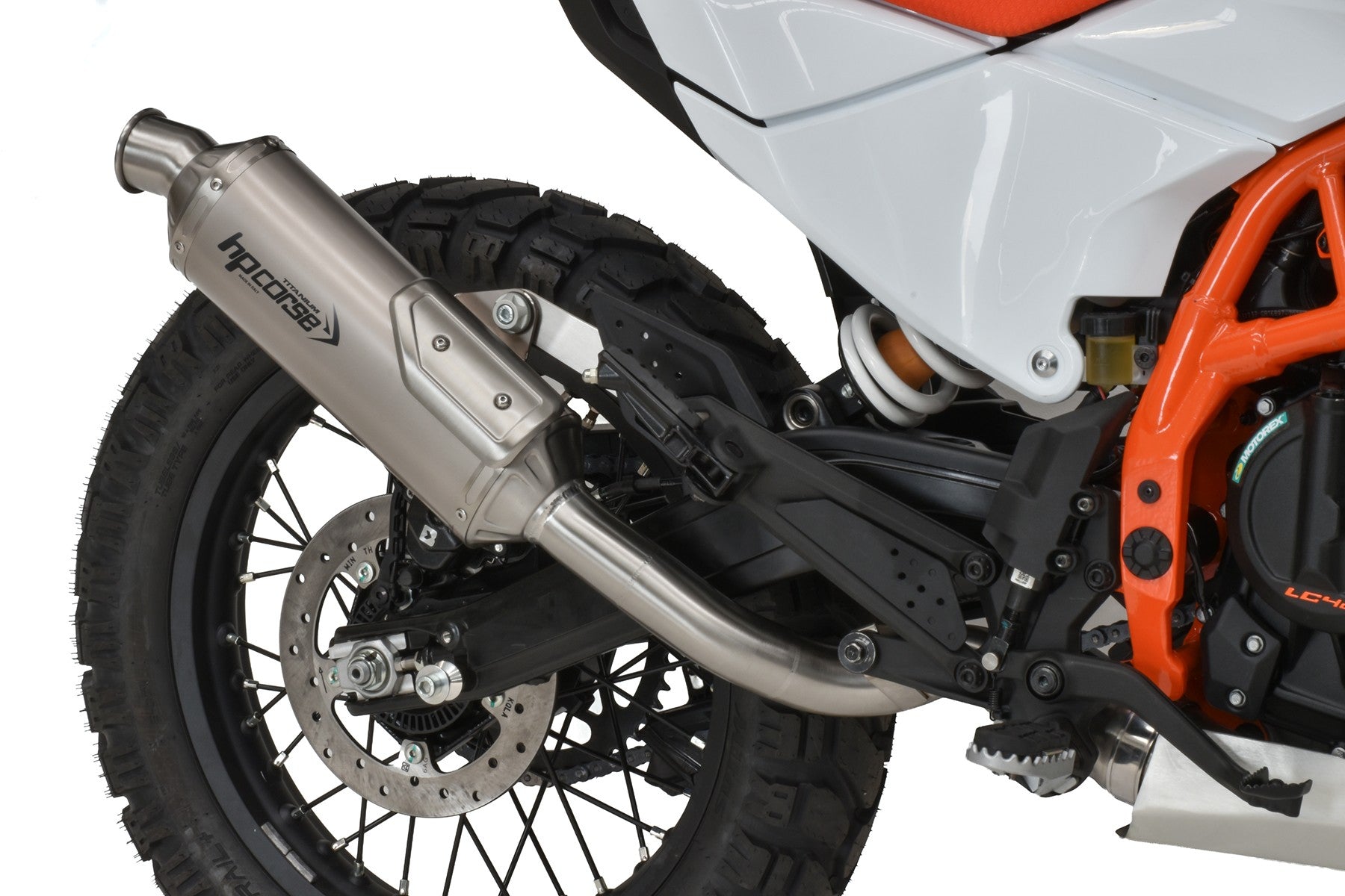 SP-1 EVO Endschalldämpfer TITAN - KTM 390 Adventure - HPCORSE