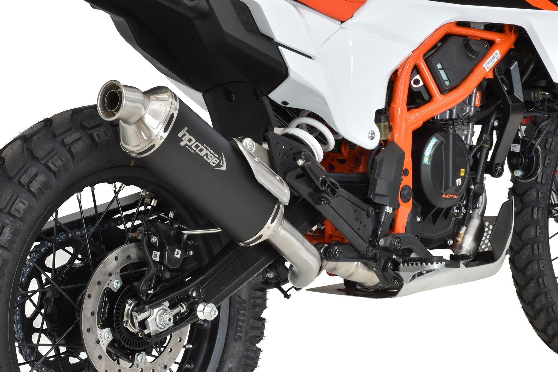 SP-1 EVO Endschalldämpfer TITAN - KTM 390 Adventure - HPCORSE