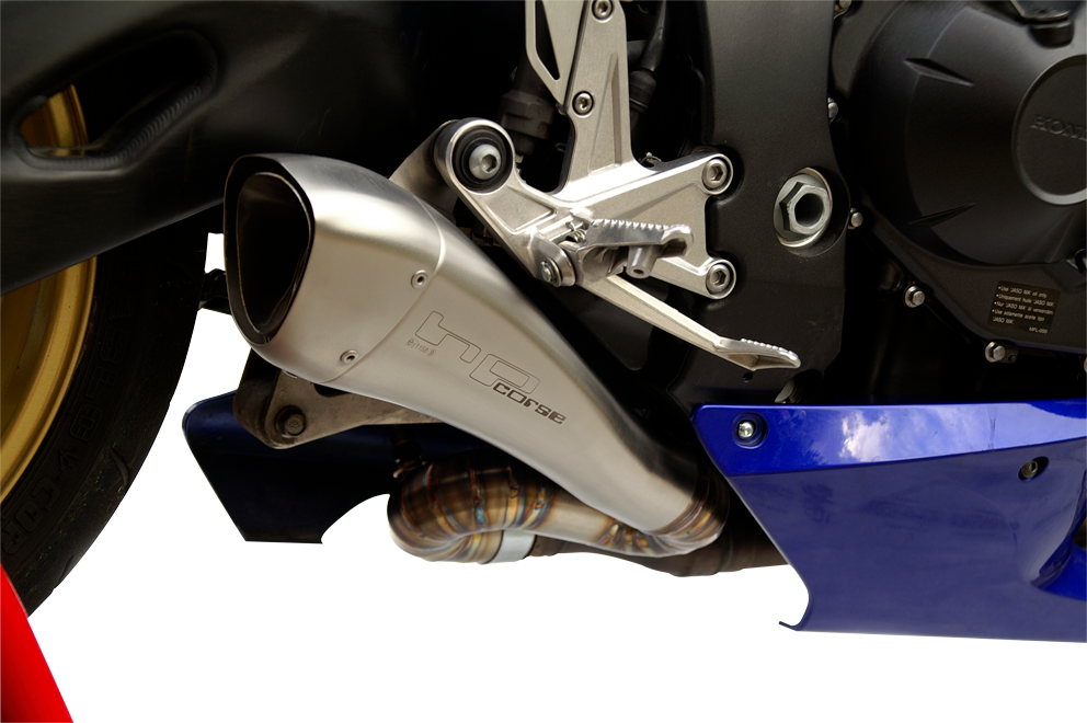 Hydroform Short Endschalldämpfer satiniert - Honda CBR 1000 SC 59 - HPCorse