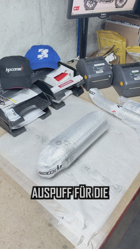 SP-2 Endschalldämpfer hoch - Honda Transalp XL750 - HPCorse