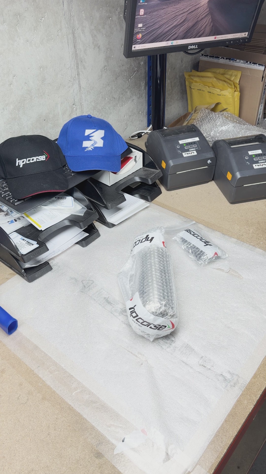 GP-07 Endschalldämpfer satiniert - ROYAL ENFIELD GUERRILLA 450 - HPCorse