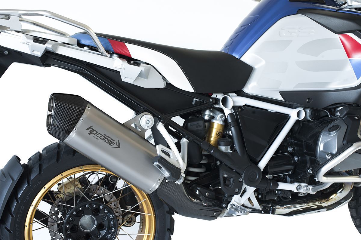 SPS Carbon Endschalldämpfer kurz - BMW R 1250 GS & ADV - HPCorse